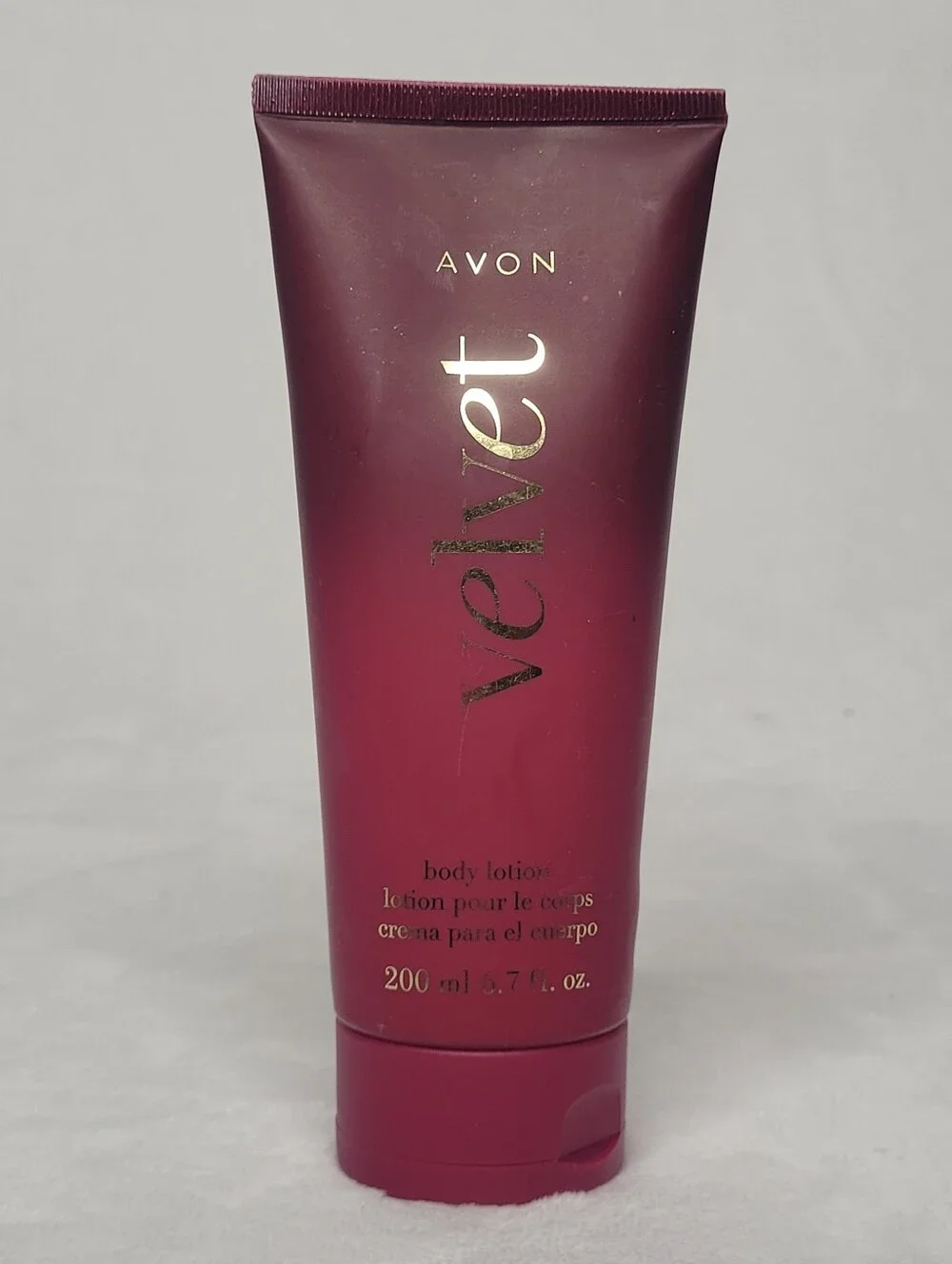 Avon VELVET Body Lotion Chypre Floral Fragrance 6.7 fl oz (200 mL)